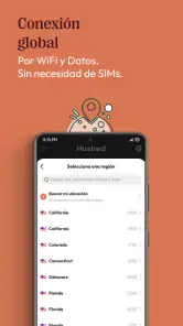 Hushed  2do número de teléfono screenshot