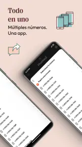 Hushed  2do número de teléfono screenshot
