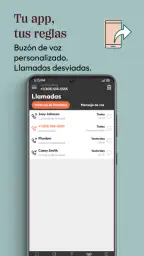 Hushed  2do número de teléfono 8