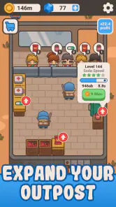 Idle Outpost — Business Games screenshot