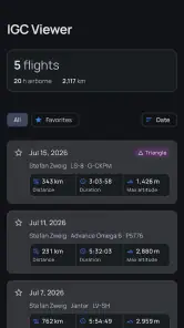 IGC Viewer screenshot