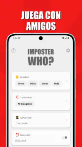 Imposter Who? - Juego Palabras screenshot