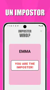 Imposter Who? - Juego Palabras screenshot