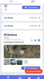Incendios Forestales España 2