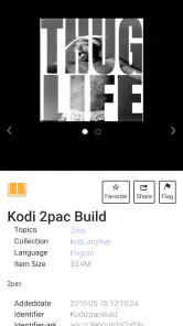 Internet Archive screenshot