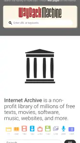 Internet Archive screenshot