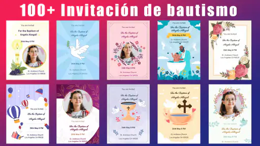 Invitación Comunión Bautismo 5