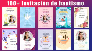 Invitación Comunión Bautismo screenshot