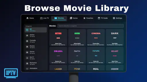 IPTV - Android TV 3