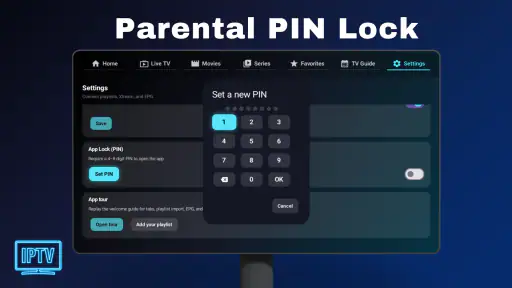 IPTV - Android TV 8