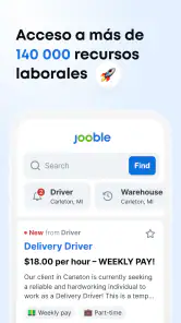 Jooble - Búsqueda de empleo screenshot