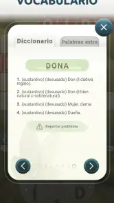 Juego de Palabras en Español screenshot