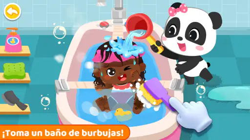 Juego de Panda:Cuidado de Bebé 3