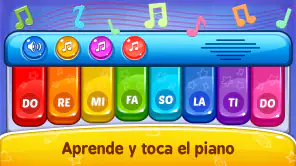 Juegos bebé: piano y teléfono screenshot