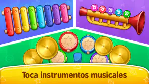 Juegos bebé: piano y teléfono screenshot