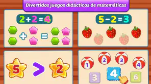 Juegos de matemáticas niños screenshot