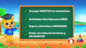 Juegos de matemáticas niños screenshot