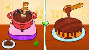 Juegos de pasteles decoración screenshot