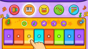 Juegos de piano para bebés screenshot