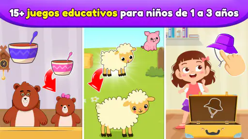 Juegos para bebés de 1-3 años 1