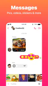 JusTalk: Video chat y llamadas screenshot
