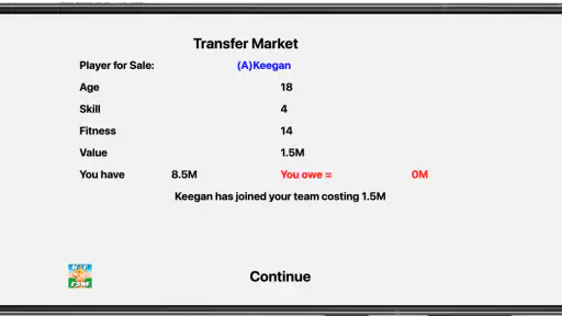 Kevin Toms Football * Manager 3