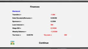 Kevin Toms Football * Manager screenshot