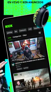 KICK: Live Streaming screenshot