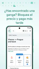 Kiwi.com - Vuelos baratos screenshot