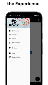 Kiwix offline screenshot