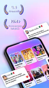 Kpop Tiles: Juego de piano screenshot
