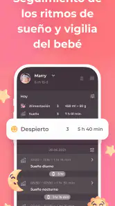 Lactancia y Baby tracker Erby screenshot