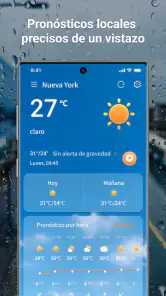 LaunchWeather screenshot