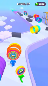 Layer Man 3D: Corre y Recoge screenshot