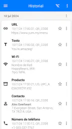 Lector de código QR 6