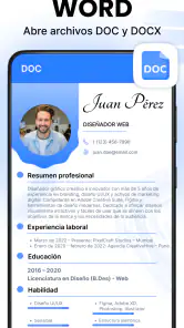 Lector de documentos: PDF, DOC screenshot