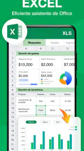 Lector de documentos: PDF,Word screenshot