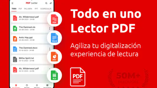 Lector PDF App - Convertir PDF 1