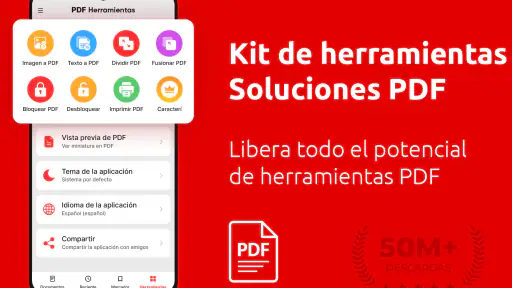 Lector PDF App - Convertir PDF 2