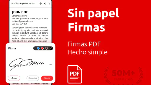 Lector PDF App - Convertir PDF 3