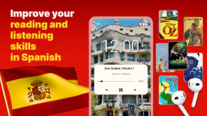 Lectura en español, audiolibro screenshot