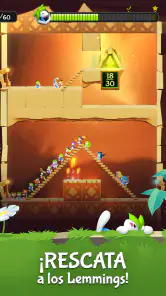Lemmings - Puzzle Adventure screenshot