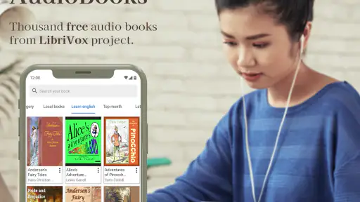 LibriVox: Audio bookshelf 1