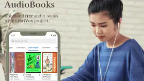 LibriVox: Audio bookshelf screenshot