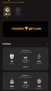 LigaFUTVE screenshot