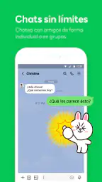 LINE: Llama y mensajea 1
