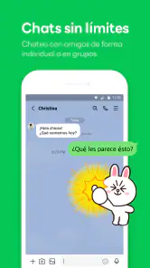 LINE: Llama y mensajea screenshot
