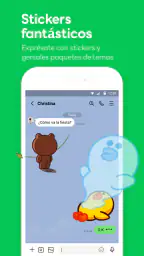 LINE: Llama y mensajea 2
