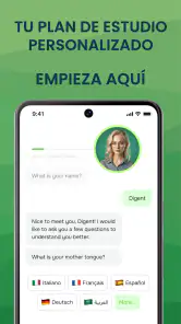 Lingua: Aprende Inglés con IA screenshot