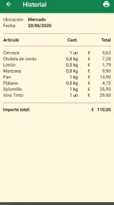 Lista de la compra - SoftList screenshot
